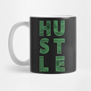 Hustle Money Green Mug